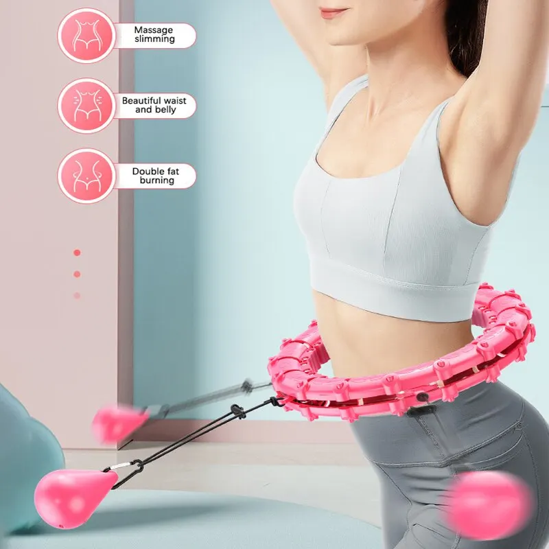 Умный обруч для похудения Фитнес-оборудование Для женщин Не отвалится Съемное кольцо для живота Артефакт для ленивой потери жира