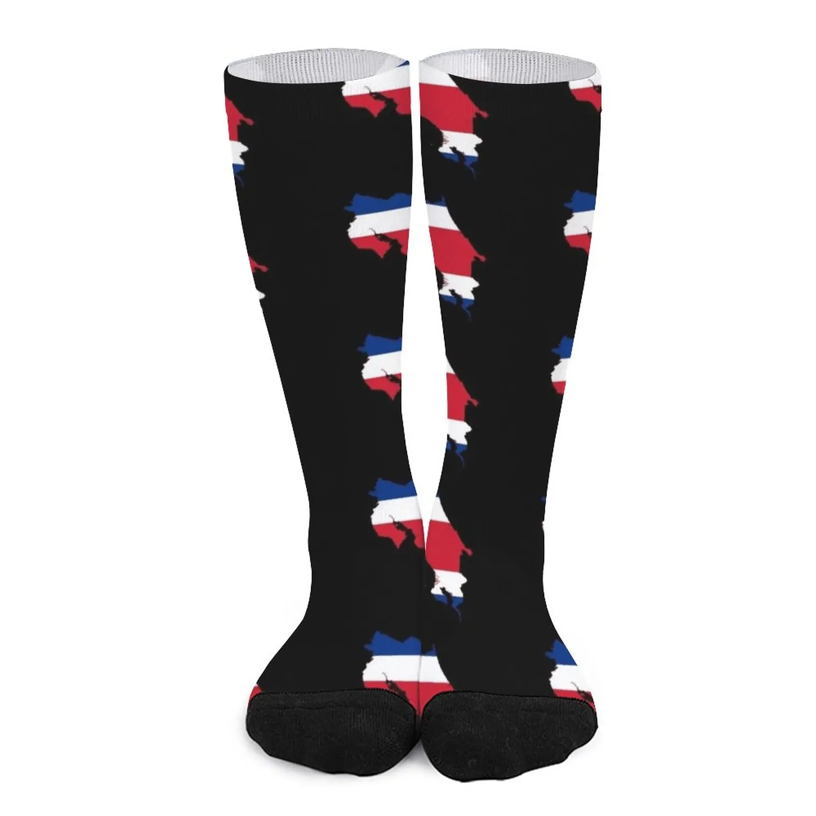 Флаг Карта Коста-Рики Носки носки мужчины Носки с героями мультфильмов