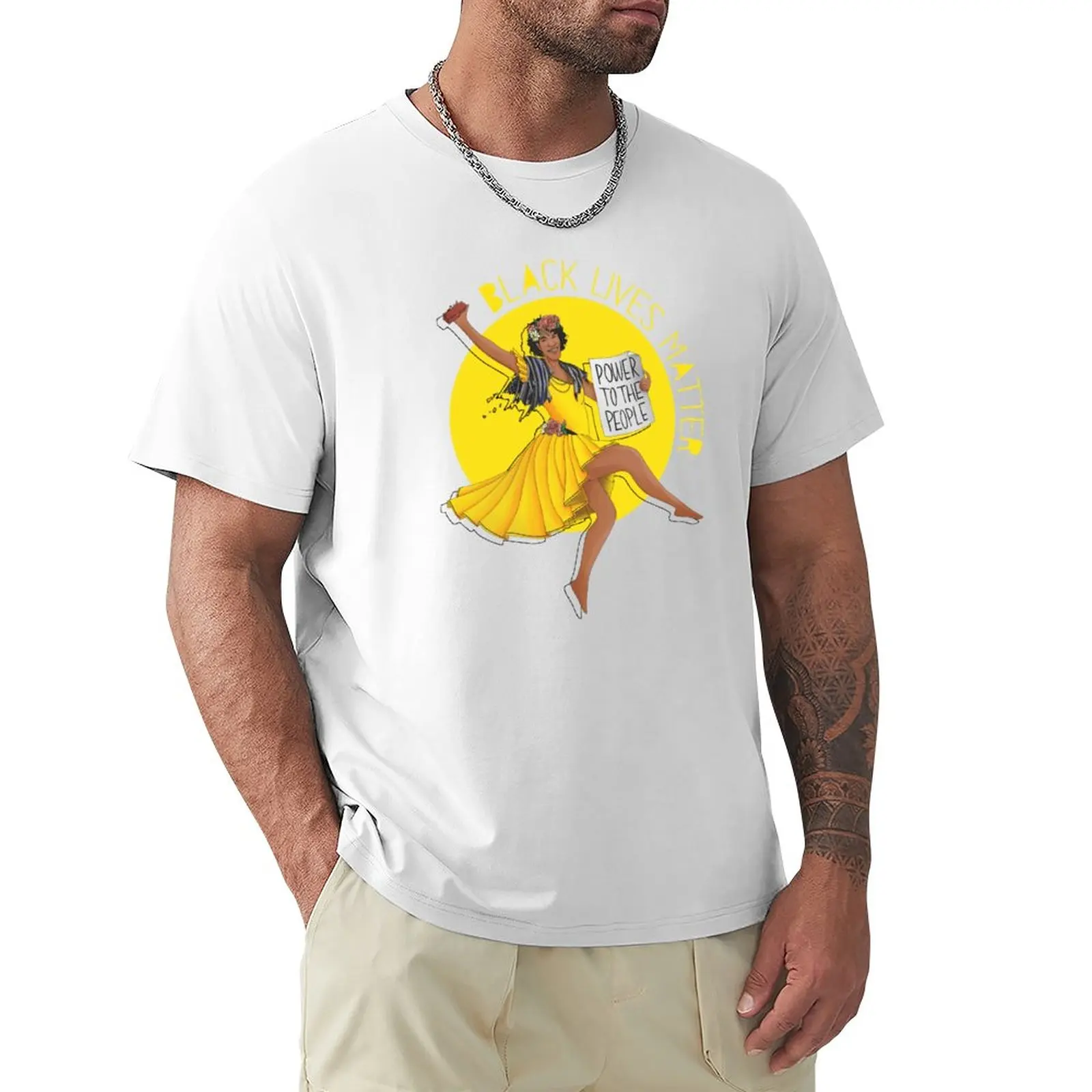 Футболка Marsha P Johnson BLM 2020, футболки для мальчиков, белые, черные, мужские футболки