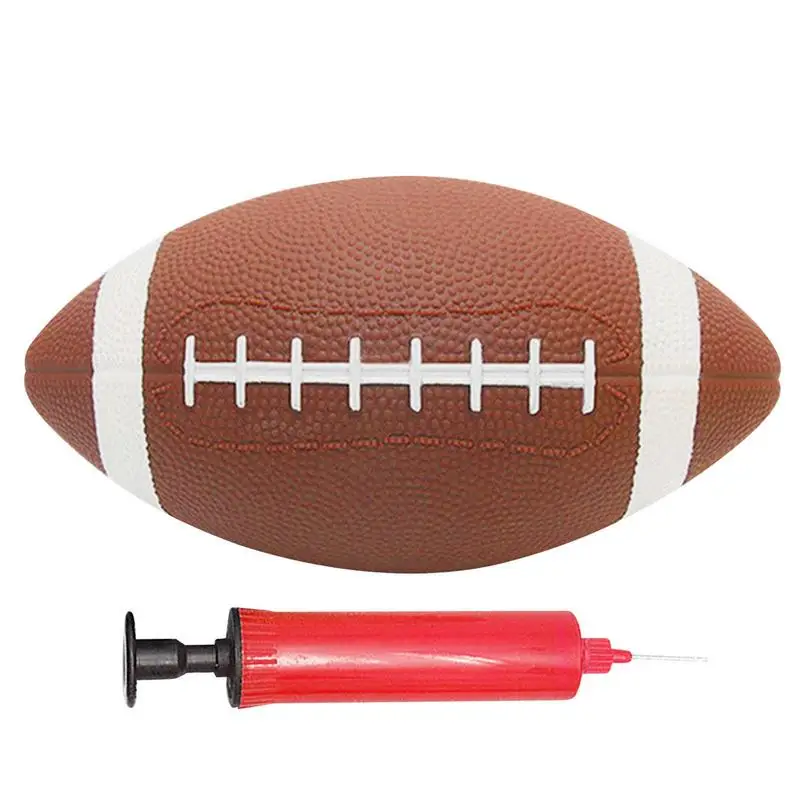 Футбольные мячи для детей, винтажные уличные липкие, высокоэффективные, нескользящие футбольные мячи из американской синтетической кожи для юниоров