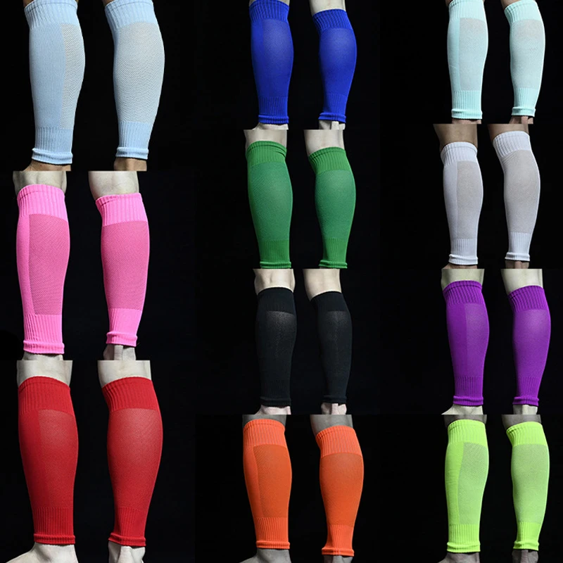 Футбольные носки С длинными рукавами и трубчатыми щитками для ног Фиксированные носки Профессиональные футбольные щитки для голени Фиксированный футбольный мяч для защиты голени