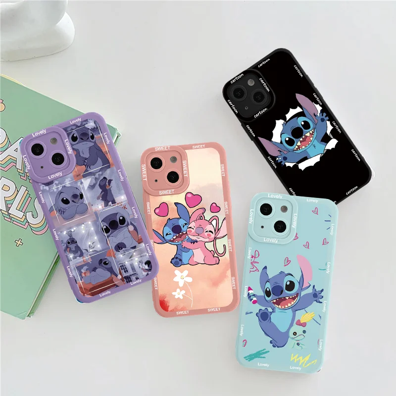 Чехол для телефона Stitch The Baby Disney Для Xiaomi Mi 11S 11 Lite NE Poco X3 NFC 11T Redmi Note 10 10S 8 9c 9 9s Pro Max Fundas Cover