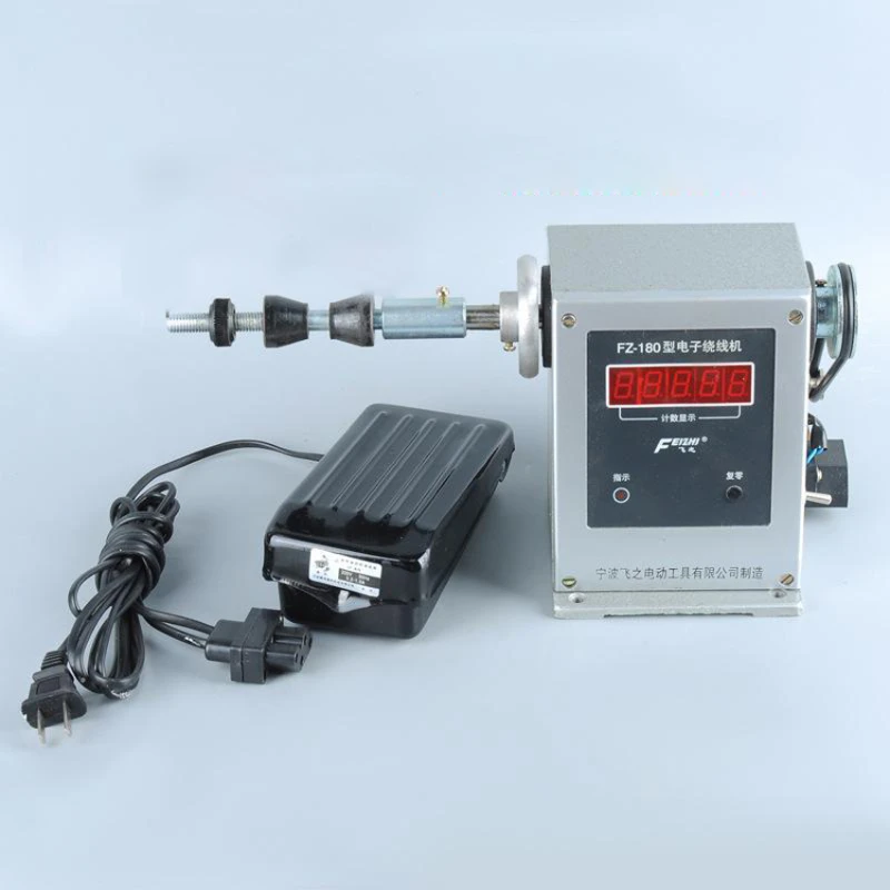 Электрическая счетная намоточная машина Регулируемого типа, полуавтоматический намоточный инструмент, Промышленная высокоскоростная Намоточная машина с Диапазоном счета 0-9999