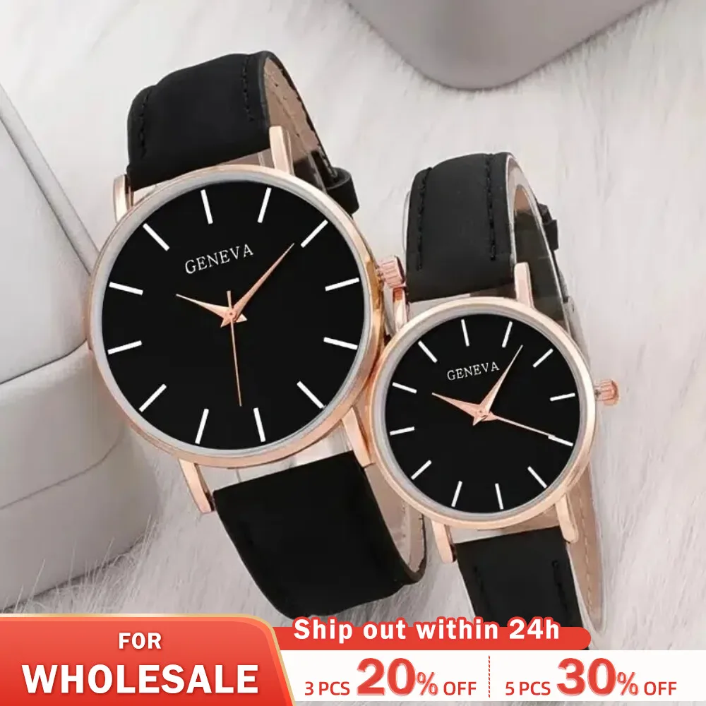 кварцевые часы в минималистичном стиле для пары из 2 предметов, модные женские часы, ювелирные изделия, изысканные и стильные женские наручные часы