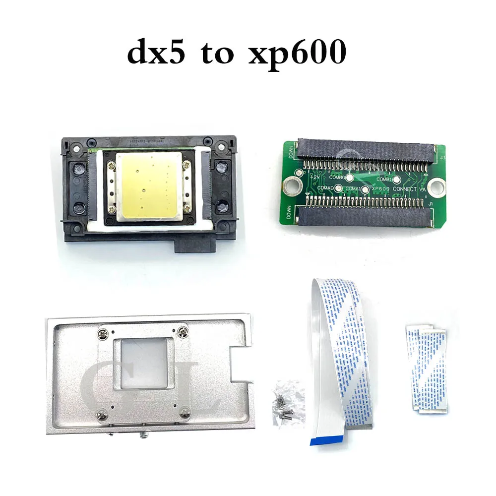 один комплект, комплект платы для обновления большого формата для преобразования DX5 в xp600, комплект для преобразования с одной головкой для экосольвентного принтера